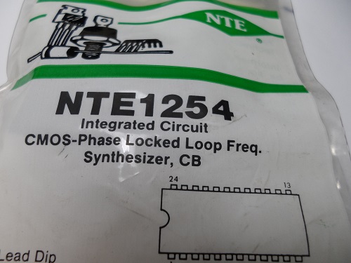 NTE1254  Circuito Integrado Phase Locked Loop (PLL) Frequency Sy