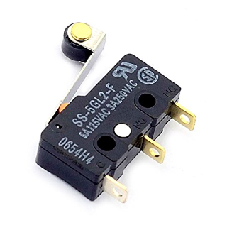 SS-5GL2-F              Switch Microconmutador SNAP ACTION, con palanca (con roldana)