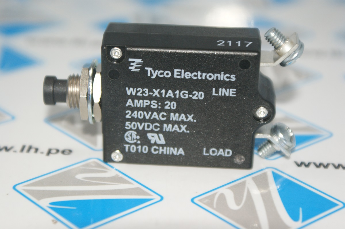W23-X1A1G-20              Circuito Breaker Thermal 20A 240VAC 50VDC