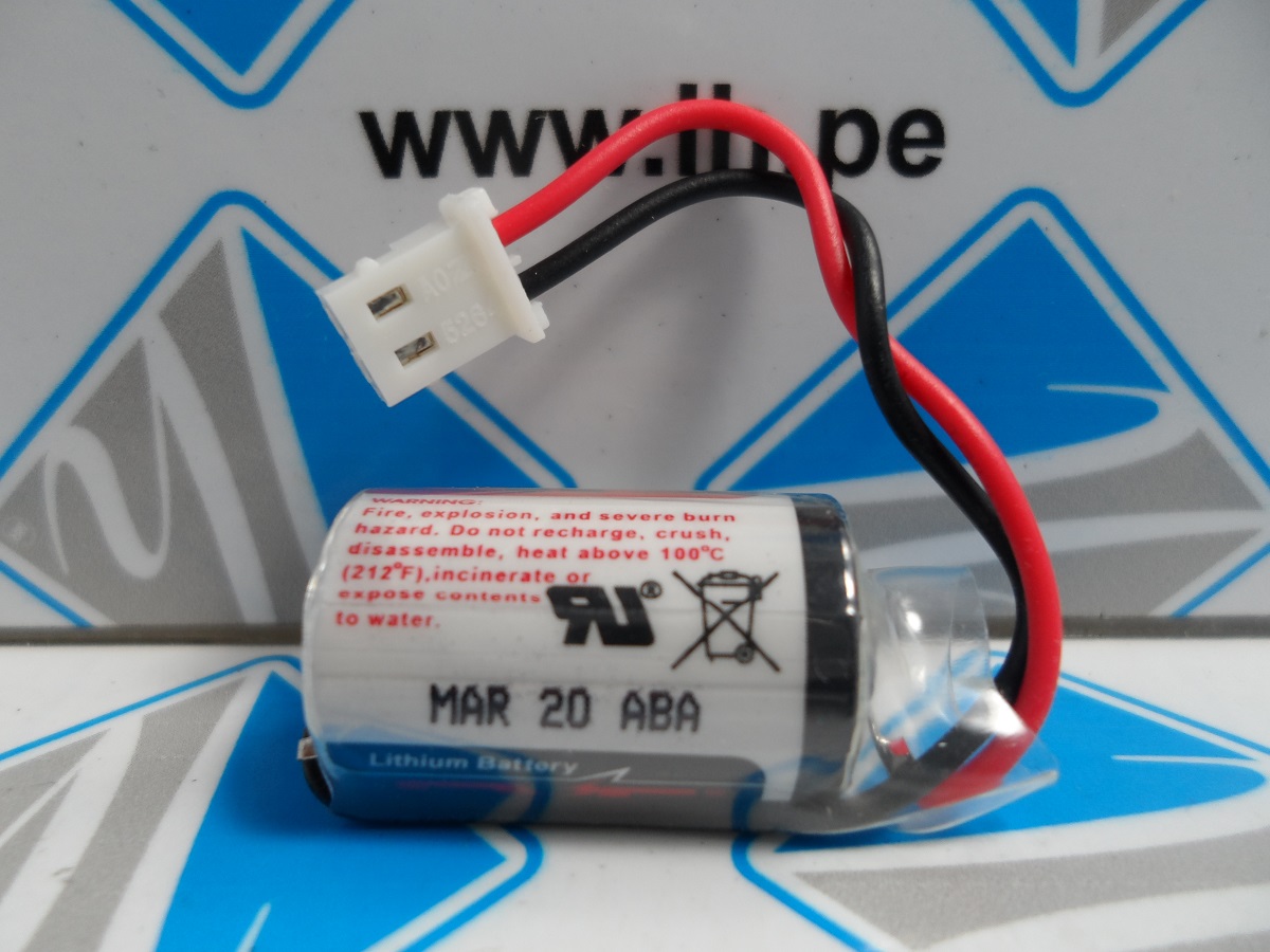 OSA372 1S1P ER14250          Batería Lithium para PLC 3.6V