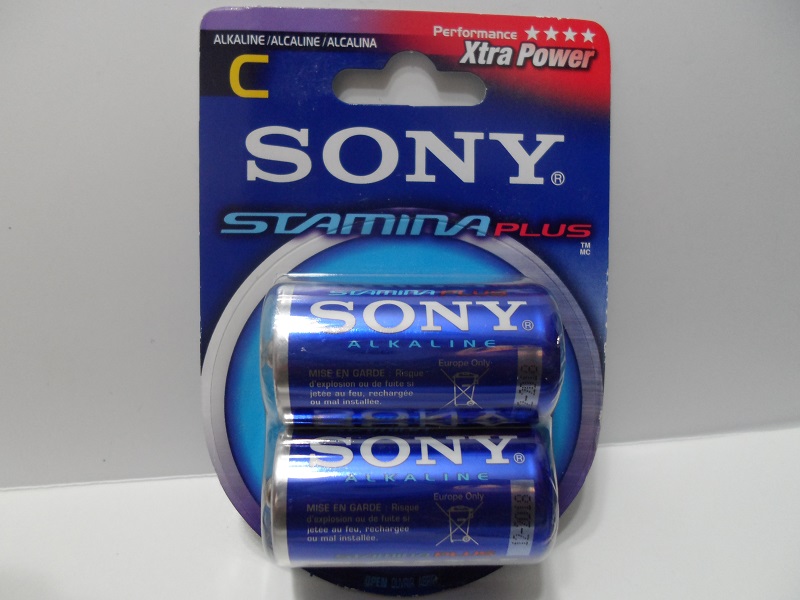 AM2-B2A    Pilas Stamina Plus C Size 2-pc Blister pack Sony