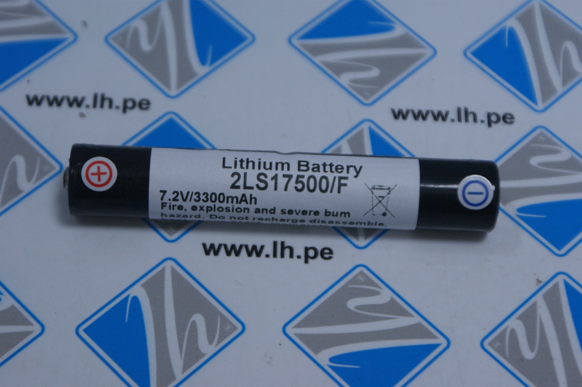 2LS17500/F              Pack Batería Lithium 7.2V; 3300mAh con lamina para soldar