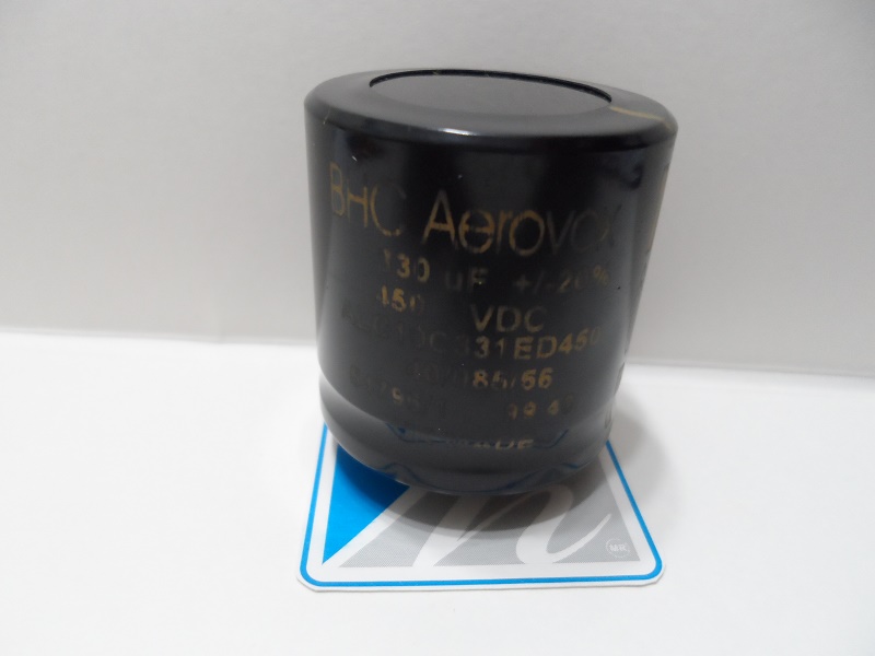 ALC10C331ED450   Condensador electrolítico de aluminio Kemet ALC10C331ED450, 330&#956;F, ±20%, 450 V dc, 348 m&#937; @ 100 kHz
