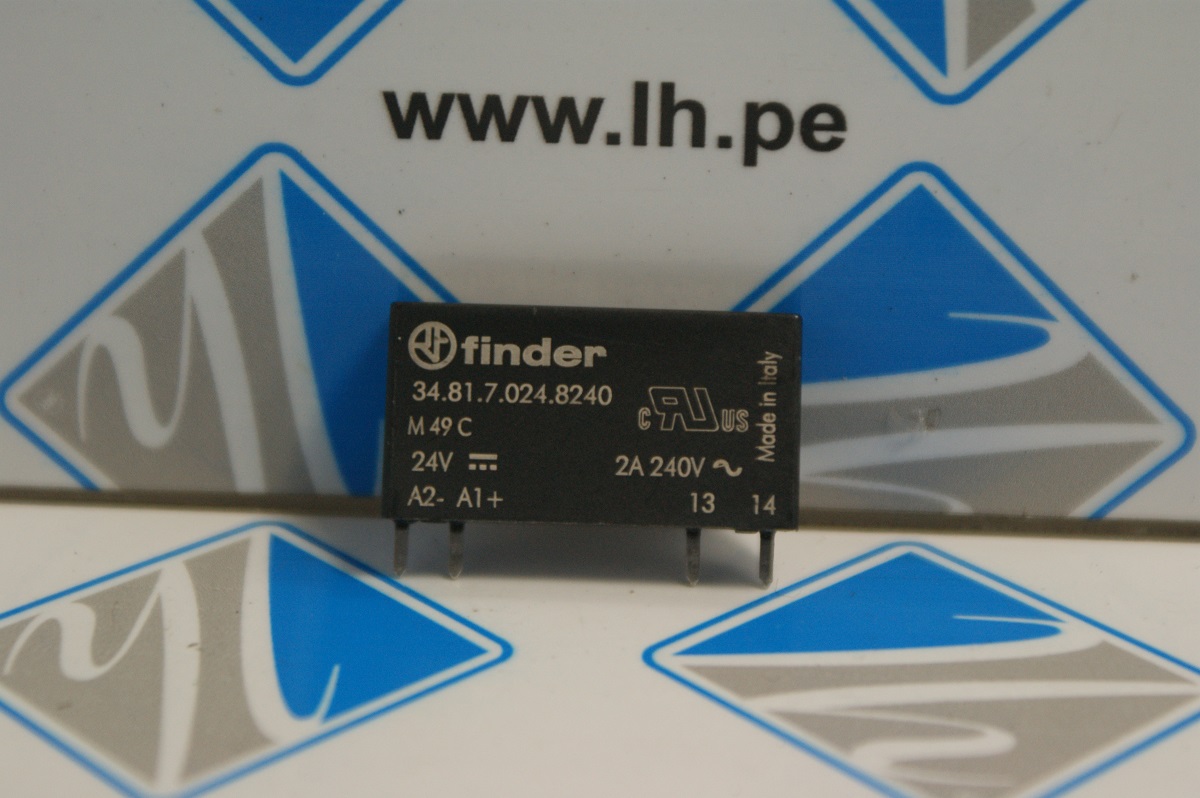 34.81.7.024.8240                 Relay semiconductor 16-30VDC, 2A, 12-240VAC, 4 pines