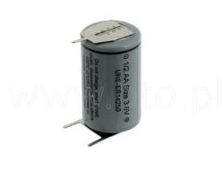 UHE-ER14250-3PIN     Bateria Lithium 1/2AA 3.6V, 1200MAH UltraLife