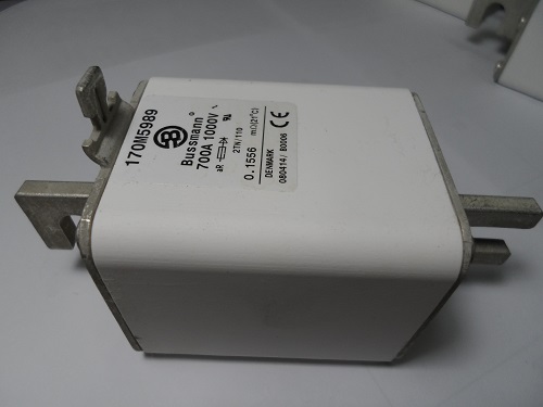 170M5989    FUSIBLE ULTRA RAPIDO 700A 1000VAC SIZE 2 DIN 43653