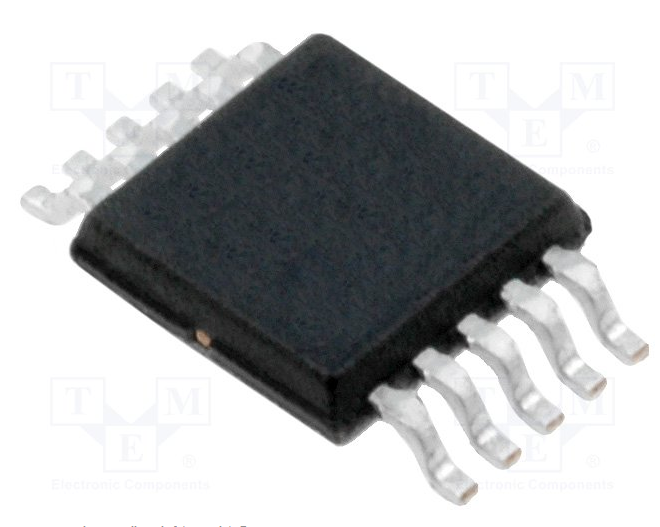 AD5161BRMZ5  Circuito integrado de potenciómetro digital 5kΩ, I2C