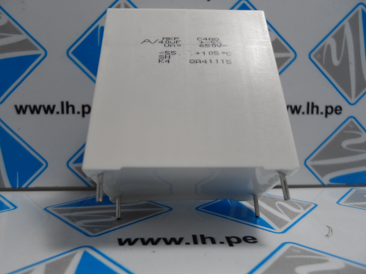 C4AQCBW5400A3LJ        Condensador de Polipropileno 40uF, 650V