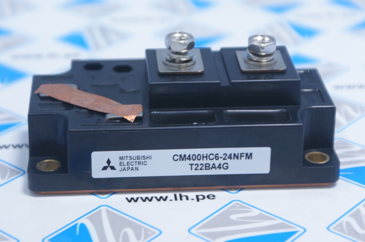 CM400HC6-24NFM                 Modulo IGBT Single NFM-Series Module 400Amperes 1200Volts.