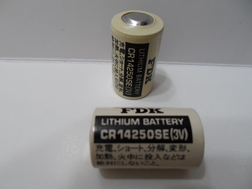 CR14250SE-S  Batería Lithium 3V, 1/2AA, 950mAh