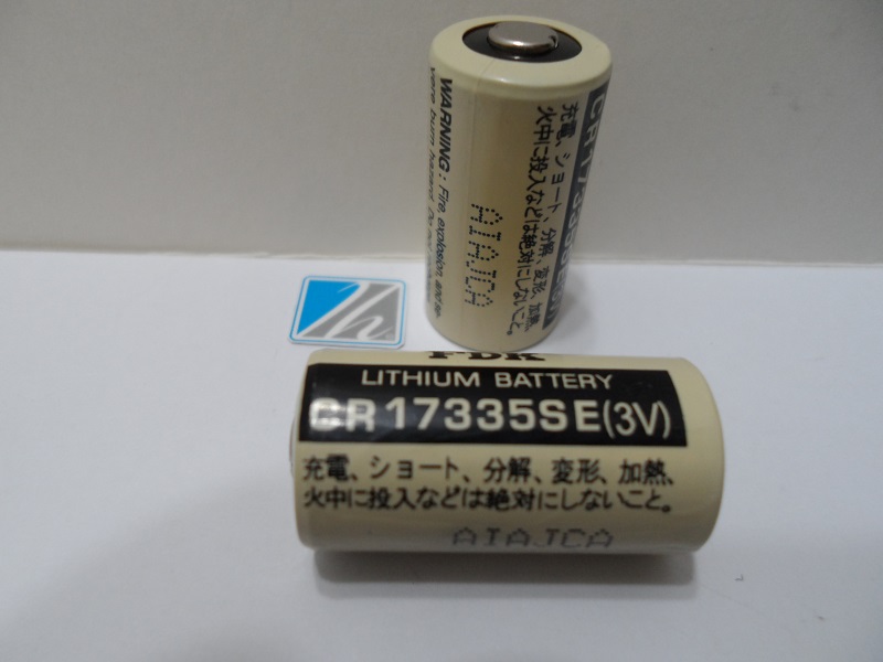 CR17335SE-S   Bateria 3 Volt, 1800mAh, 2/3A