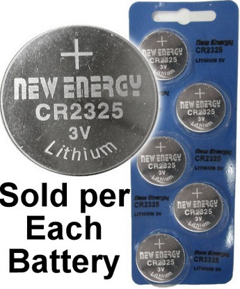 CR2325   Batería Lithium 3 Volts, 190mAh