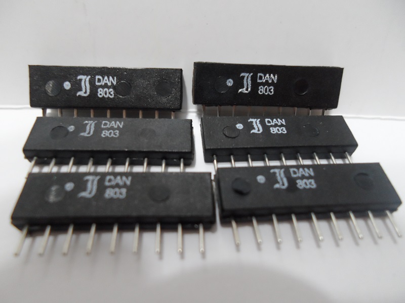 DAN803   Diodo: rejilla de diodos; 80V; 100mA; SIP9