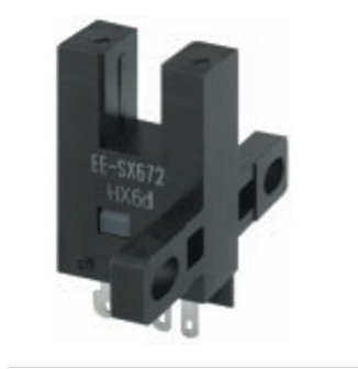 EE-SX672           Sensor fotoeléctrico, Alcance: 5mm
