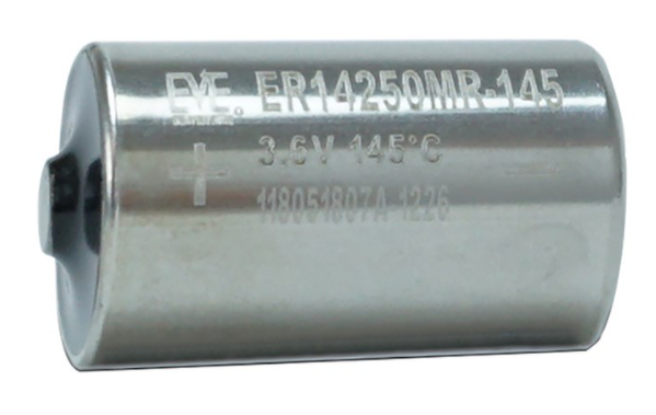 ER14250MR-145            Batería Lithium 3.6V, 1/2AA, para DATA LOGGER