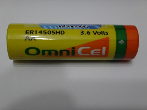 ER14505HD Bateria Lithium 3.6V, 2200mAh, AA Thionyl Chloride (Li