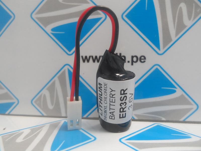 ER3SR    Batería Lithium 3.6V, 1200mAh, con cable y conector