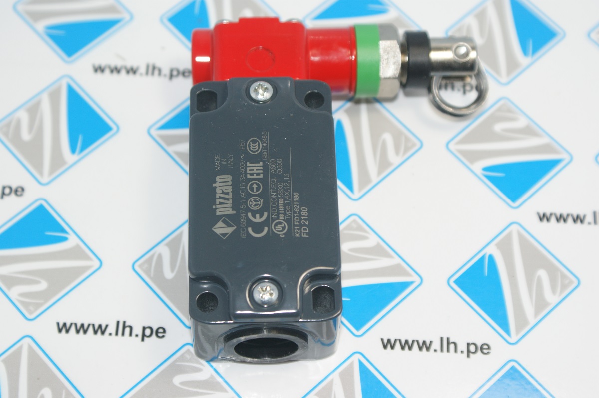 FD2180              Interruptor de seguridad de cuerda, unilateral, NC x3, FD