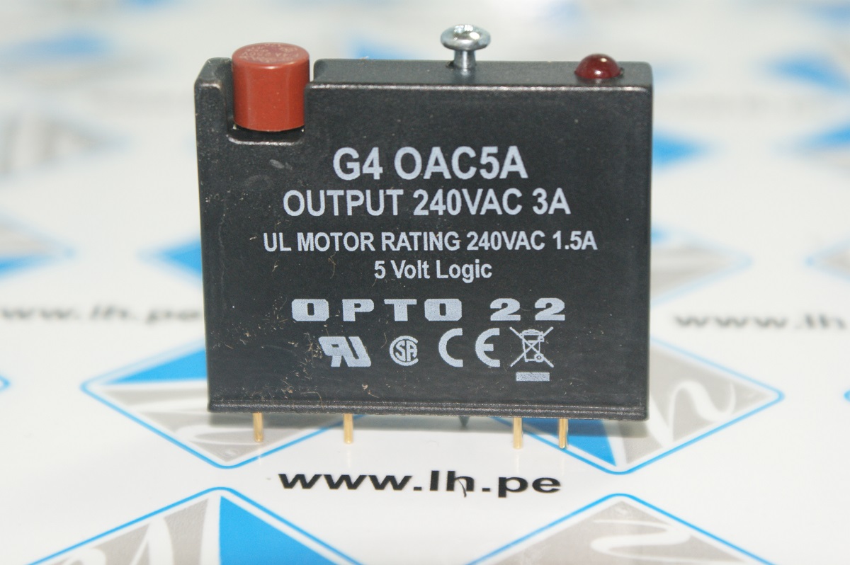 G4OAC5A        RELE STADO SOLIDO I/O Module, AC Output, 24-280VAC