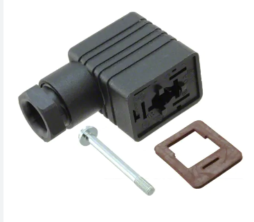 GDM21AL-A0U-1KK           Conector de alimentación rectangular, PG9, 3 contactos