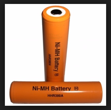 HHR-380A      Batería recargable NiMH 1.2V, 3800mAh, 5/4A, Níquel Metal Hidruro
