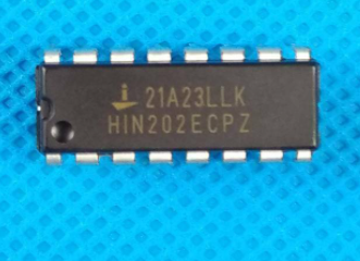 HIN202ECPZ                Circuito integrado, interfaz, transceptor, full duplex, RS232, 230kbps
