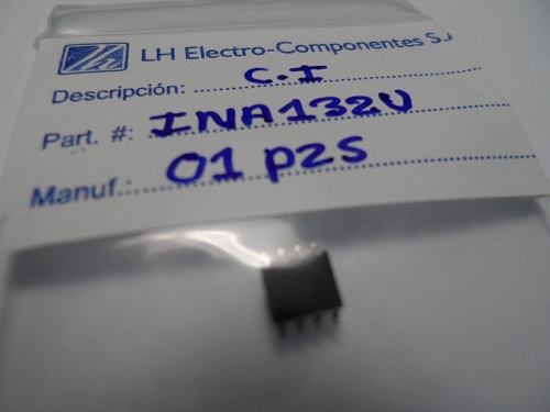 INA132U  Amplificadores diferenciales Low Pwr Single-Supply