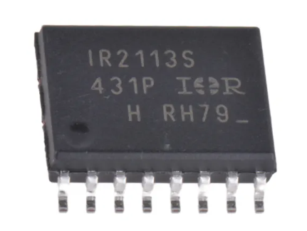IR2110SPBF          Driver, medio puente MOSFET, SO16-W, 2A, 1.25W, 500V