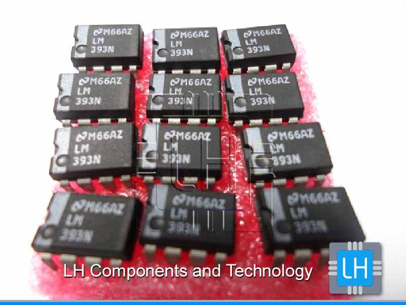 LM393N  Circuito Integrado Analog Comparators Lo-Pwr Dual Voltag