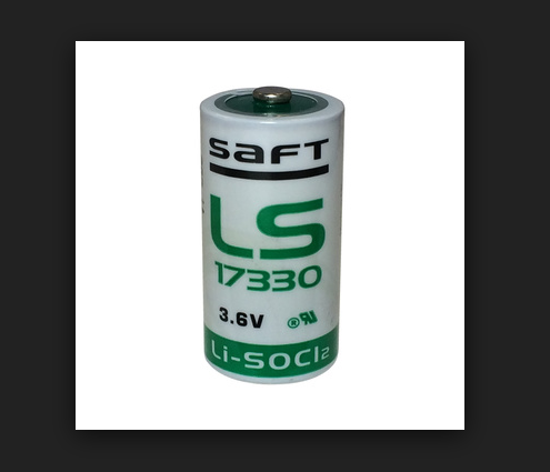 LS17330      Batería Lithium 3.6V, 2/3A, 2100mAh