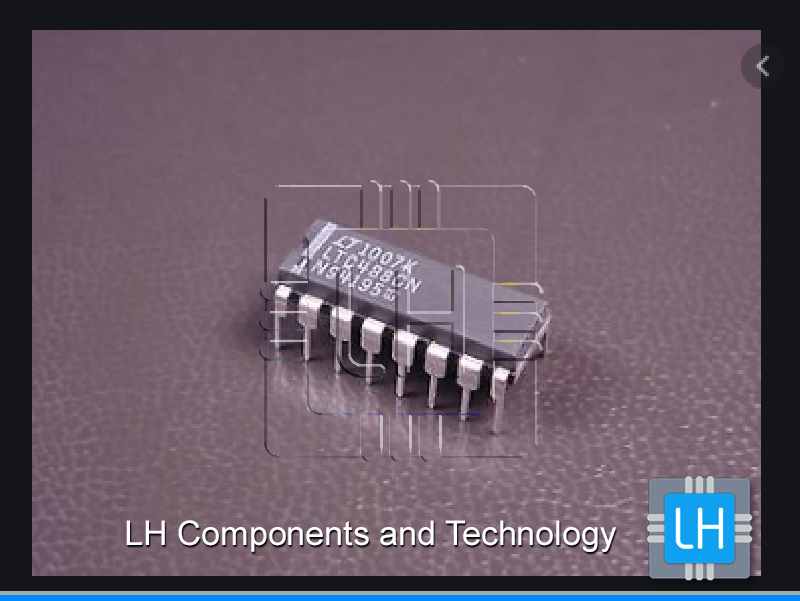 LTC488CN#PBF             IC, interfaz, receptor lineal, RS422 / RS485, DIP16, 4.75-5.25VCC