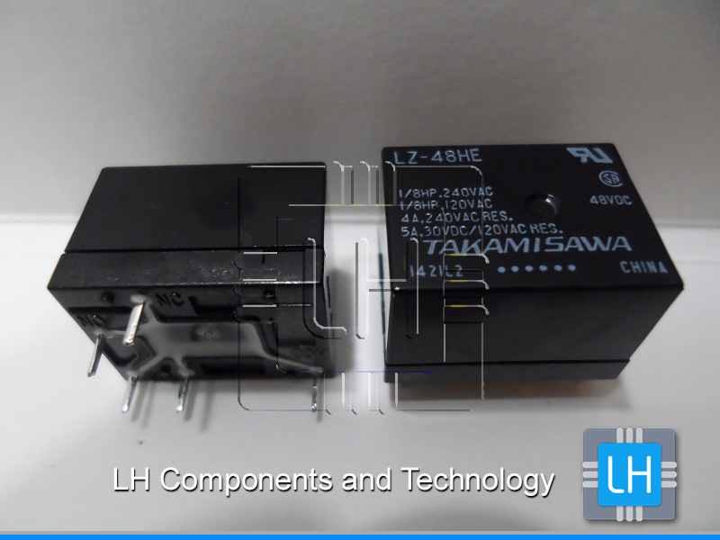 LZ-24HE  Electromechanical Relay 24VDC 1.28KOhm 5A SPDT (21.4x16.4x14.8)m