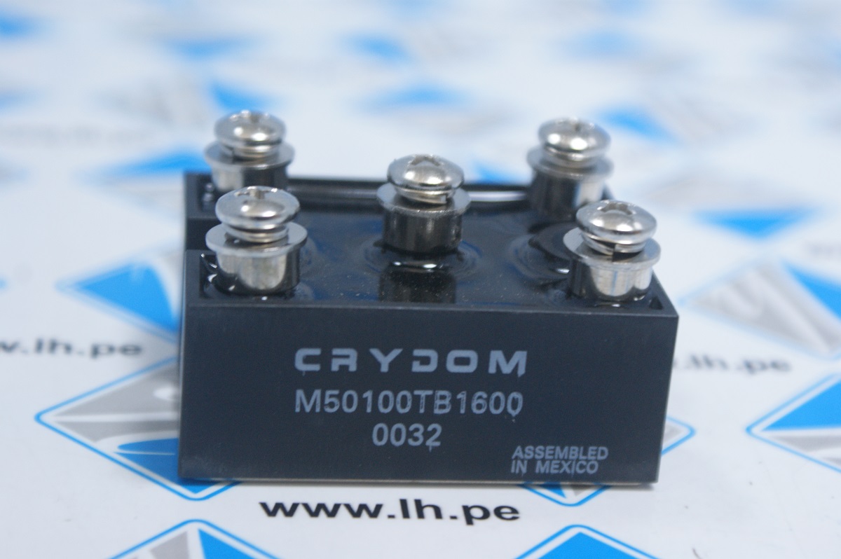 M50100TB1600         Modulo Crydom Diodo Rectificador Bridge 100A 1600V 3-PH
