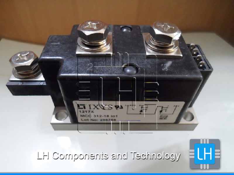 MCC312-18io1  Modulo de Potencia  semiconductores discretos 312 A