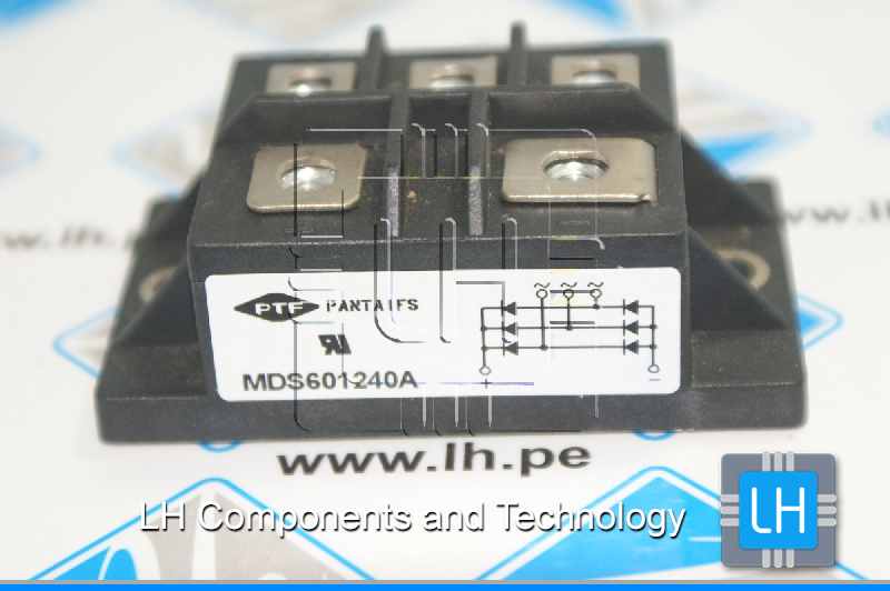 MDS601240A            Modulo diodo Trifásico 60A, 1200V