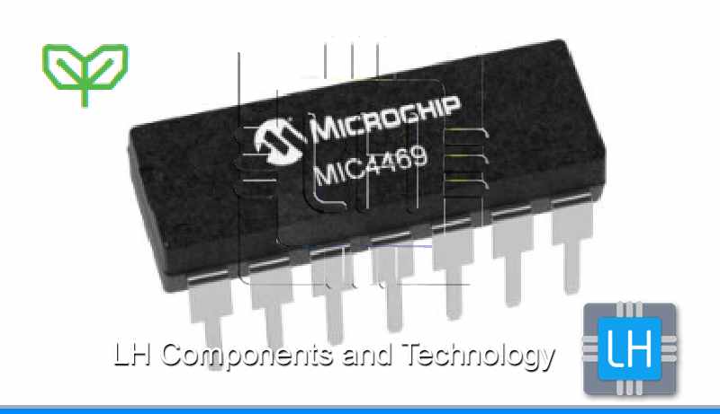 MIC4469YN            Circuito integrado, driver, 1.2A, 4 canales, 4.5-18V, DIP14