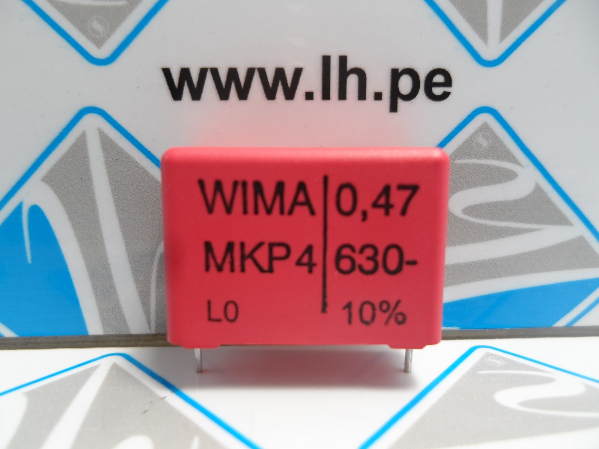 MKP4J034705G00KSSD         Condensador de polipropileno 470nF, 280VAC, 630VDC, 22.5mm