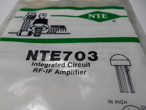 NTE703 Circuito Integrado  is an RF&#8722;IF Amplifier intended