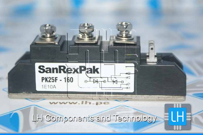 PK25F-160              Modulo Thyristor 25Amp. 1600V, Sanrex