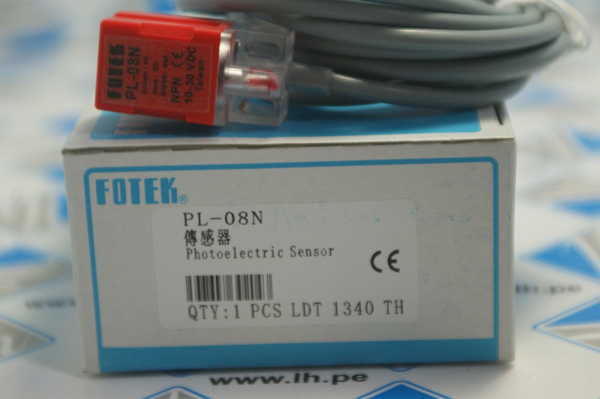 PL-08N              Sensor de proximidad con pantalla inductiva, interruptor de proximidad
