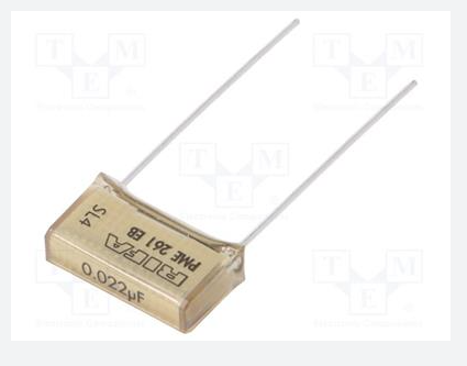 PME261EB5220KR30                 Capacitor 0.022uF=22nF, 300VAC, 15.2mm, 2 pines