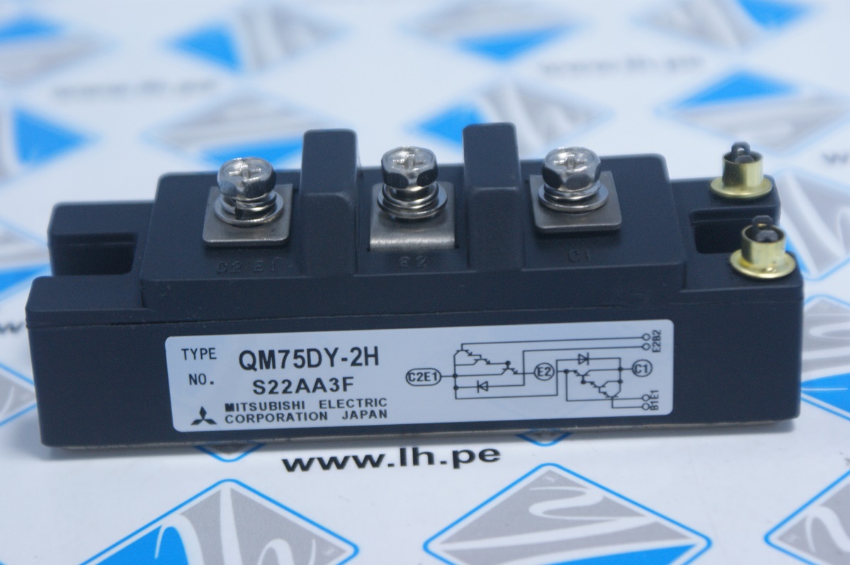 QM75DY-2H                  TRANSISTOR MODULES QM75DY-2H HIGH POWER SWITCHING USE INSULATED