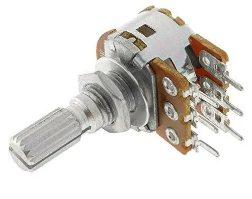 R16148-1B-2-A10K            Potenciómetro axial, monovuelta, 10kΩ, 63mW, 6mm