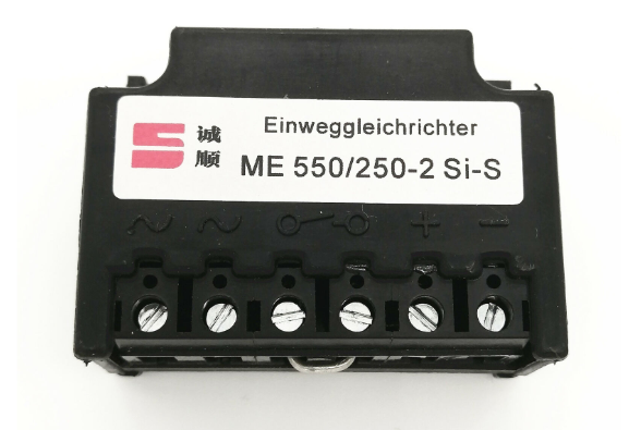 ME 550/250-2 SI-S                  Rectificador de Freno media onda RE 550/250-2 Si-S