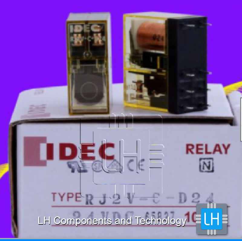 RJ2V-C-D24              Relés universales Relay PCB DPDT 8A 24VDC