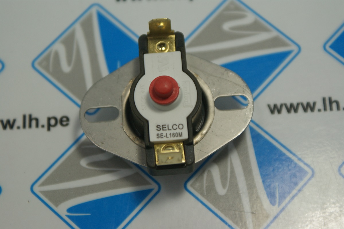 SE-L160M             Thermostat 3/4" Disc open on rise open 160 degF man reset