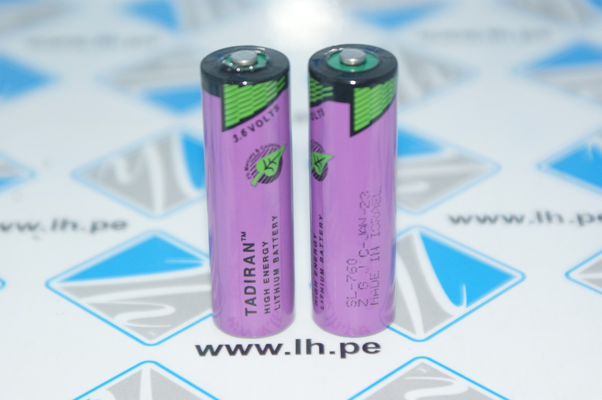 SL-760        Batería Lithium 3.6V, AA, 2200mAh