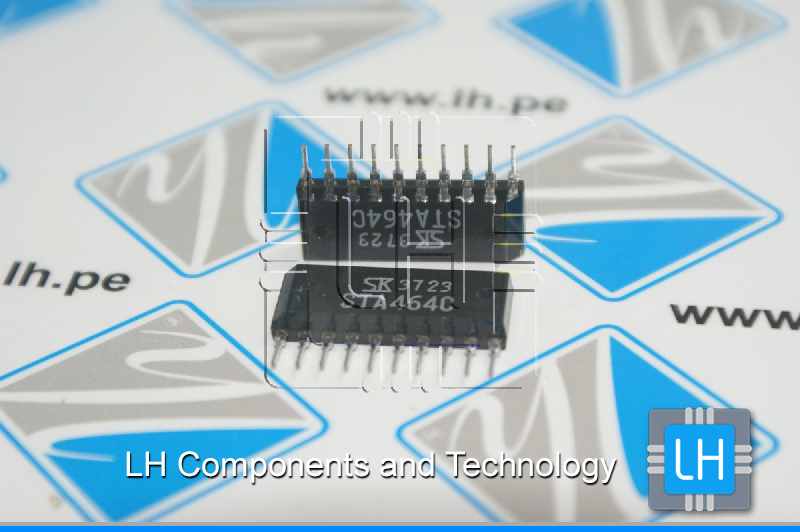 STA464C                 Transistor Power Bipolar, 6A, 70V, 10 pines