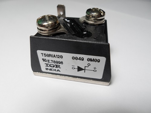 T50RIA120 100V 50A Single Circuit Phase Control Thyristor in a T