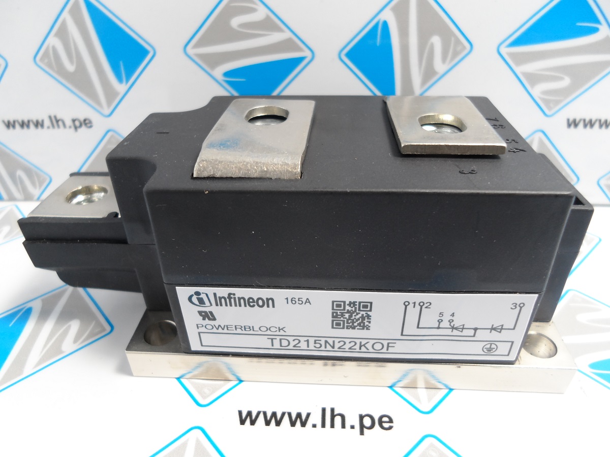 TD215N22KOF    MODULO DE POTENCIA 215A 2200V SCR-DIODE